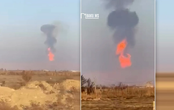 Ələt istiqamətində vulkan püskürüb - ANBAAN VİDEO