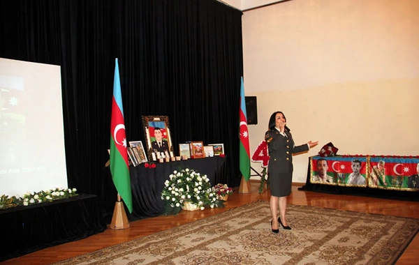 Şəhid Anar Məmmədovun xatirəsinə həsr olunmuş anım tədbiri keçirilib