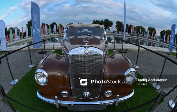 Nadir klassik avtomobillərin sərgisi - "Peking to Paris Motor Challenge" ikinci dəfə Azərbaycanda
