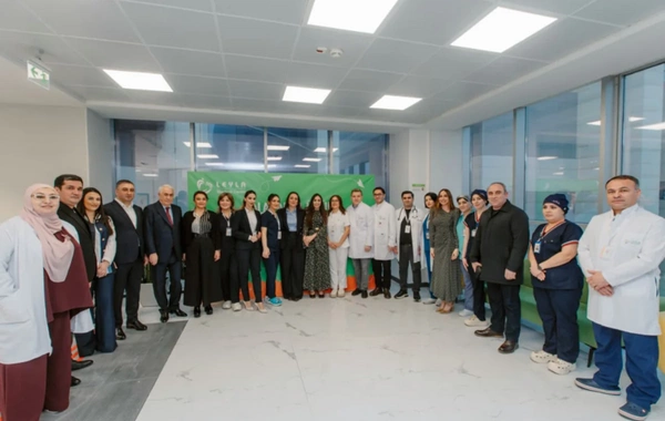 Leyla və Arzu Əliyevalar "Leyla Medical Center"in Pediatriya Mərkəzində olublar