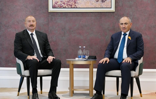 Bişkekdə İlham Əliyev ilə Nikol Paşinyan arasında görüş başa çatıb
