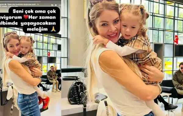 4 yaşlı qızını itirən Türkiyə gözəli: "Mümkün olsaydı, ürəyimi ona verərdim"