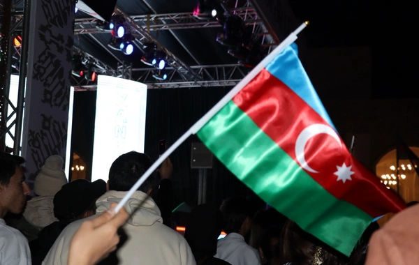 Xankəndidə Zəfər atəşfəşanlığı