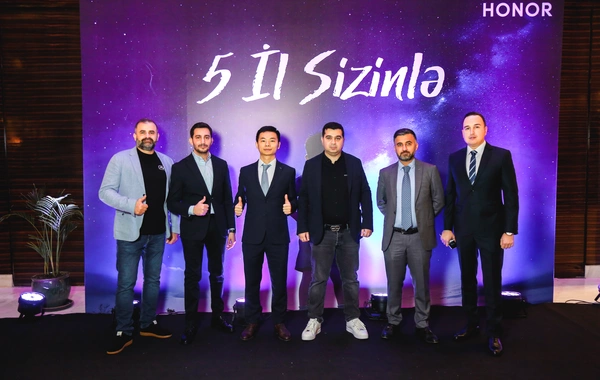 HONOR brendinin 5 illiyi və inkişaf strategiyası təqdim olundu