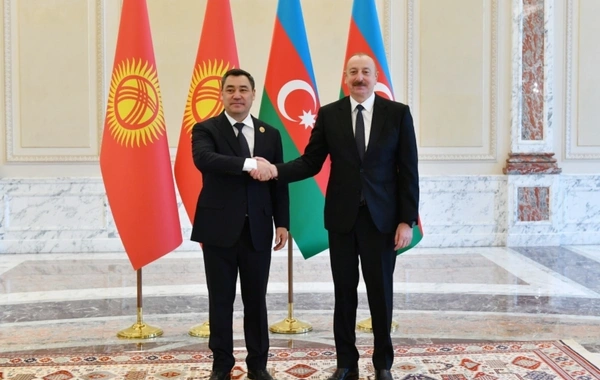 Sadır Japarov İlham Əliyevi təbrik edib