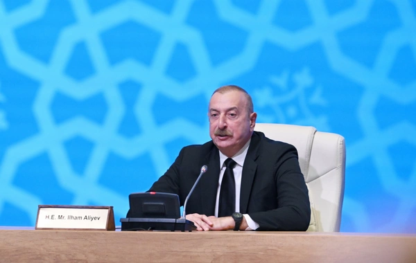 İlham Əliyev: İkinci Qarabağ müharibəsi zamanı bütün etnik qrupların və dinlərin nümayəndələri bir dəmir yumruq kimi birləşdilər