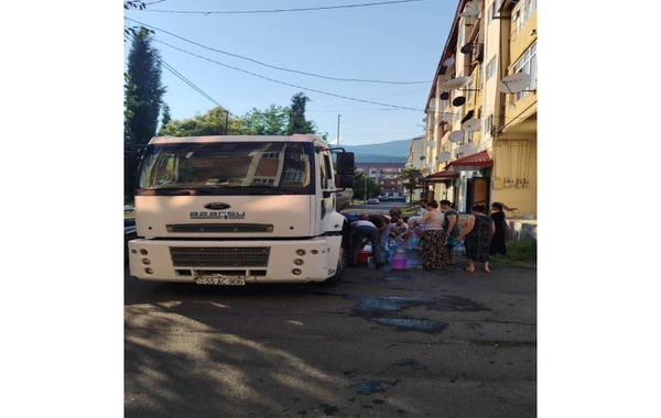 Zaqatala sakinləri sel səbəbindən içməli susuz qalıb