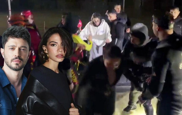 Murat Bozla Demet Özdemirin xilas edilmə anları