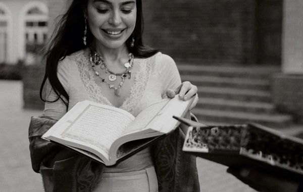 Leyla Əliyeva Masallıda Cümə məscidini ziyarət edib
