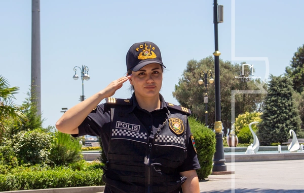 Polis Günündə də post başında – Bakının küçələrindən diqqətçəkən FOTOLAR