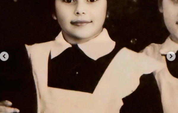 Aigun Kazyimova during her school years: rare photos appeared online