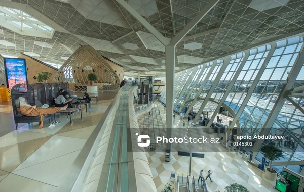 Heydər Əliyev Beynəlxalq Aeroportunun strateji rolu - FOTOREPORTAJ