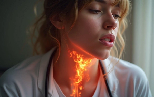 Boğazda yaranan qıcıqlanma mədə problemlərindən qaynaqlana bilər