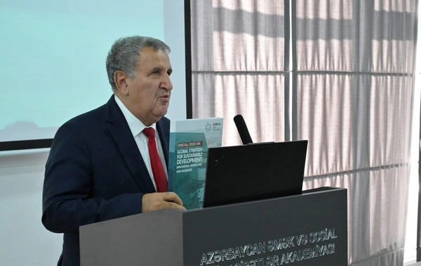 Əmək və Sosial Münasibətlər Akademiyasında COP29-a həsr edilən elmi nəşrin təqdimatı olub