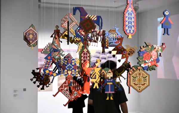 Leyla Aliyeva attended the exhibition "A House with a View of the Landscape"