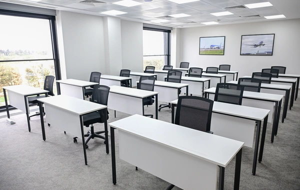 Prezident İlham Əliyev Milli Aviasiya Akademiyasında Beynəlxalq Təlim Mərkəzinin açılışında iştirak edib