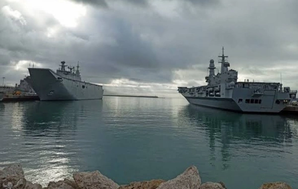 An unknown drone has been detected at a U.S. Navy base in Italy