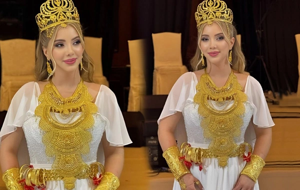 Toyunda 5 kiloqram qızıl taxılan fenomen boşanır