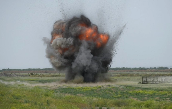 В Агдере мужчина подорвался на мине