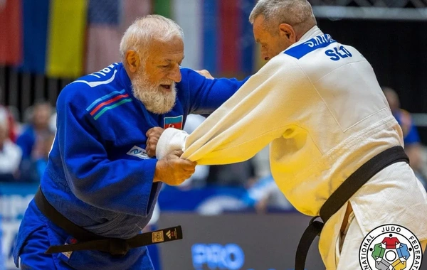 Azərbaycanın veteran cüdoçusu Fərhad Rəcəbli 12-ci dəfə Avropa çempionu olub
