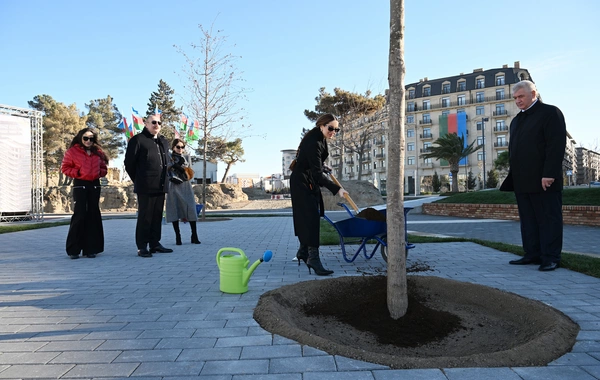 Prezident İlham Əliyev "Bakı Ağ Şəhər"də olub
