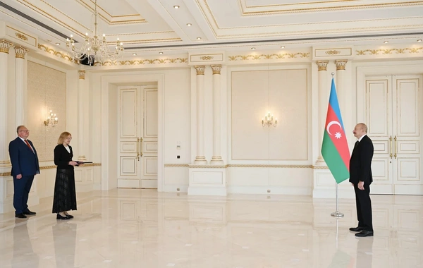 President Ilham Aliyev received the newly appointed Ambassador of Estonia to Azerbaijan