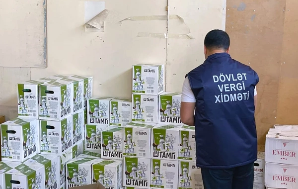 Naxçıvanda saxta aksiz markalı alkoqollu içkilər aşkarlanıb