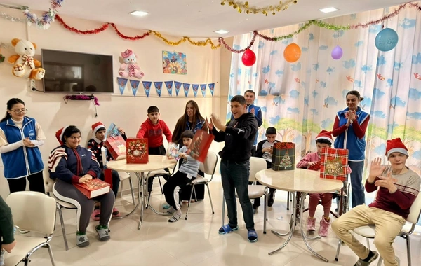 Leyla Əliyevanın təşəbbüsü ilə Mingəçevir Uşaq Nevroloji Sanatoriyasında Yeni il tədbiri keçirilib