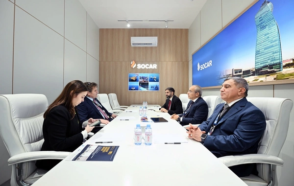 Микаил Джаббаров встретился с вице-президентом компании bp