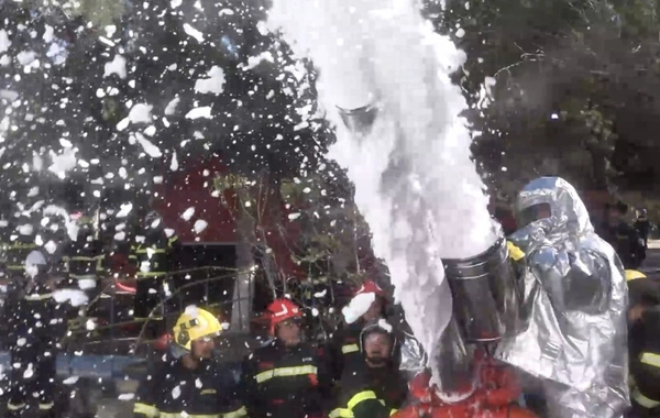 DYMX Neft Emalı Zavodunda yanğın-taktiki təlim keçirib