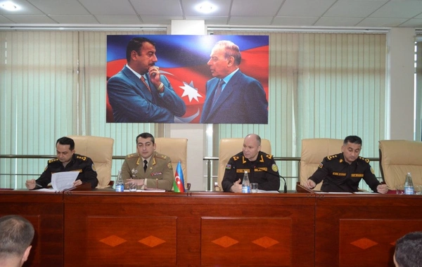 FHN-in Dövlət Yanğından Mühafizə Xidmətində müşavirə keçirilib