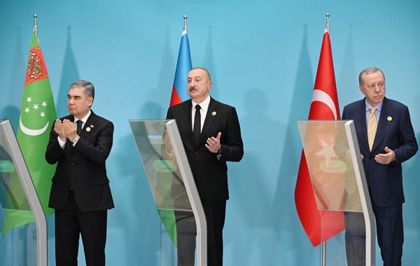 Türkmənistan tərəfindən Füzulidə tikiləcək məscidin onlayn formatda təməli qoyulub