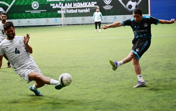Azərbaycan Həmkarlar İttifaqları Konfederasiyasının təşkilatçılığı ilə keçirilən minifutbol turniri başa çatıb