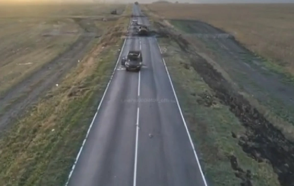 Kurskda Ukrayna texnikaları ölüm yolunda