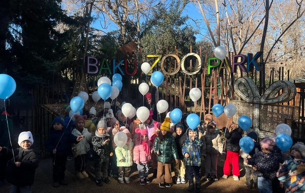 Leyla Əliyevanın təşəbbüsü ilə Bakı Zooloji Parkında uşaqlar üçün bayram tədbiri təşkil olunub