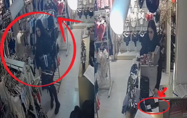 Bakıda mağazadan telefon belə oğurlandı - ANBAAN VİDEO