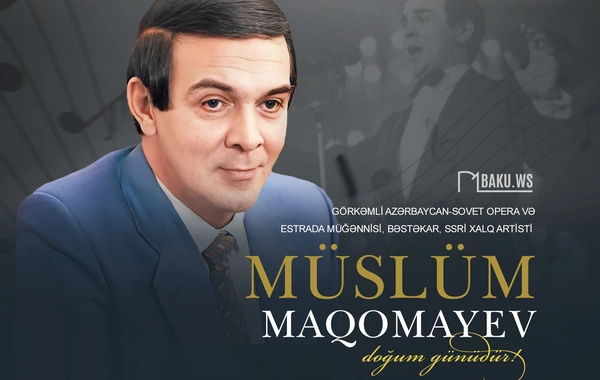 Müslüm Maqomayevin doğum günüdür