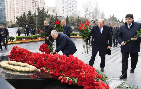 DTX-nin əməkdaşları Xocalı soyqırımı qurbanlarının xatirəsini anıblar