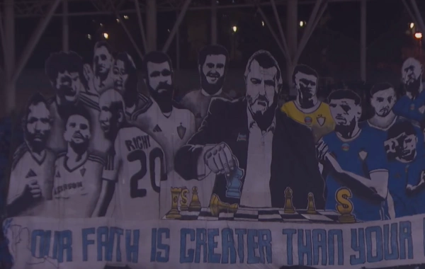 Qarabağ azarkeşlərindən möhtəşəm BANNER