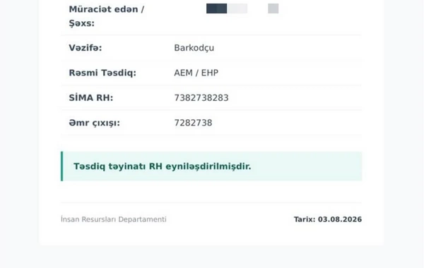 AEM vətəndaşları aldatmağa yönəlmiş saxta məlumatlar barədə xəbərdarlıq yayıb