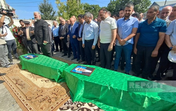 Ziyəddin və Hüseyn Səfərovlar dəfn edilib