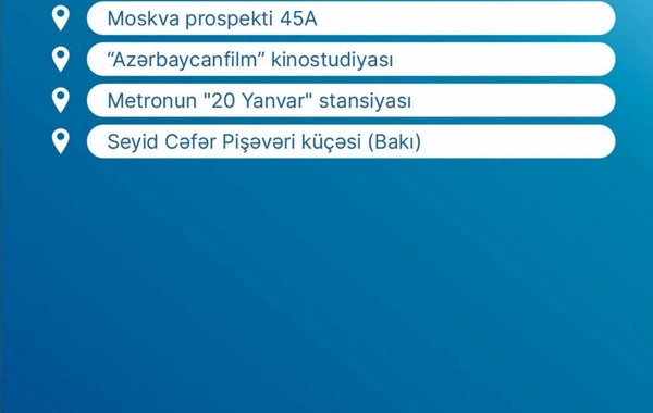 Sumqayıtdan paytaxta təşkil edilən yeni müntəzəm marşrutun dayanacaq məntəqələri açıqlanıb