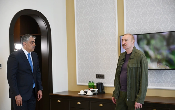 Prezident İlham Əliyev "Xankəndi" hotelinin açılışında iştirak edib