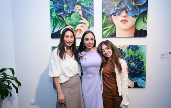 Leyla Aliyeva attended the exhibition "A House with a View of the Landscape"