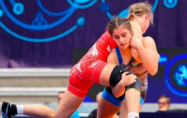 Avropa çempionatı: Azərbaycan güləşçisi Günay Qurbanova bürünc medal qazanıb