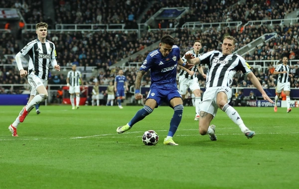 Çempionlar Liqası: Nyukasl - Qarabağ matçında növbəti qollar vuruldu