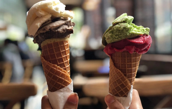 Who is at risk of a heart attack after ice cream?