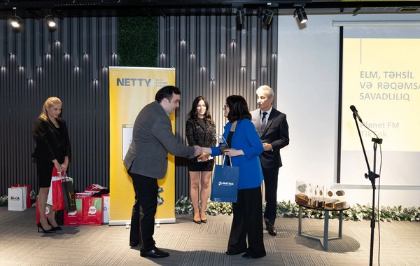 NETTY 2025 Azərbaycanın Milli internet mükafatının qalibləri elan edilib