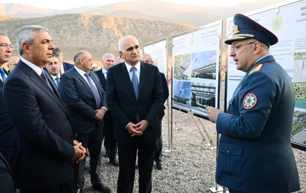 Zəngəzur dəhlizi üzrə görülən işlər və Ağbənd-Kəlalə körpüsünün inşası prosesi ilə tanışlıq olub