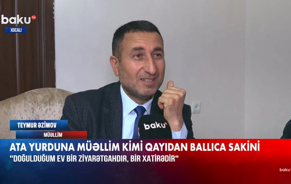 Ballıca sakini: Ən böyük təsəllim ata evimizə qayıtmağımdır